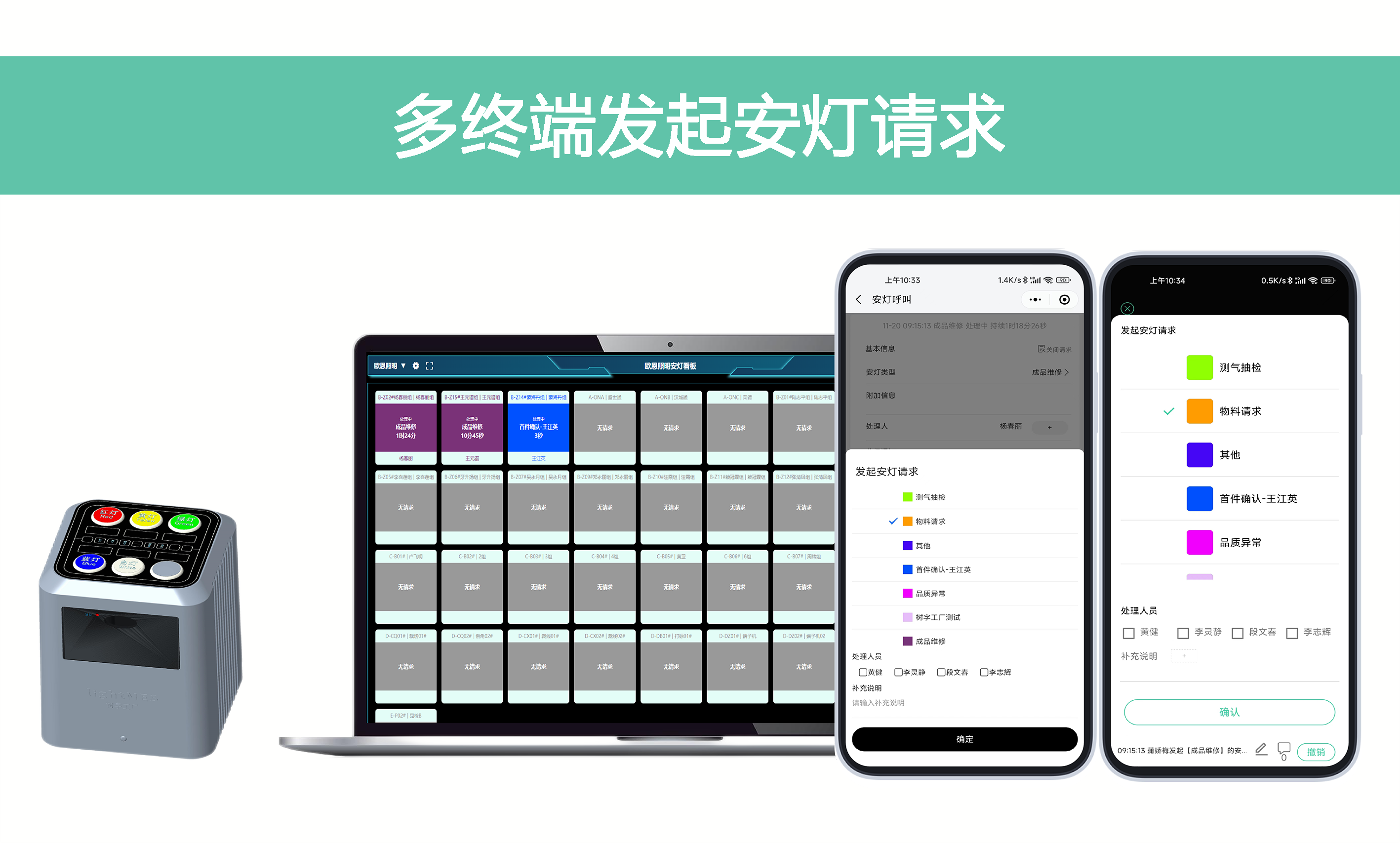 多終端發(fā)起安燈-安燈